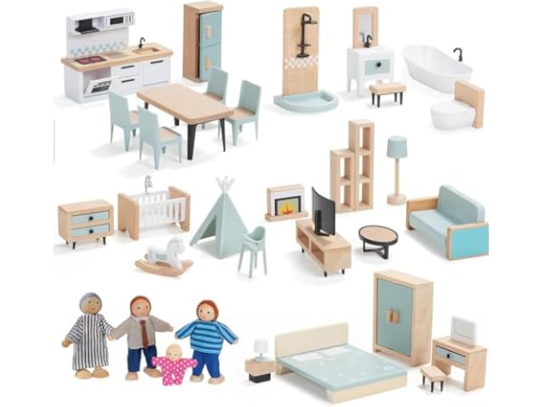 Wood Dollhouse Furniture thumbnail