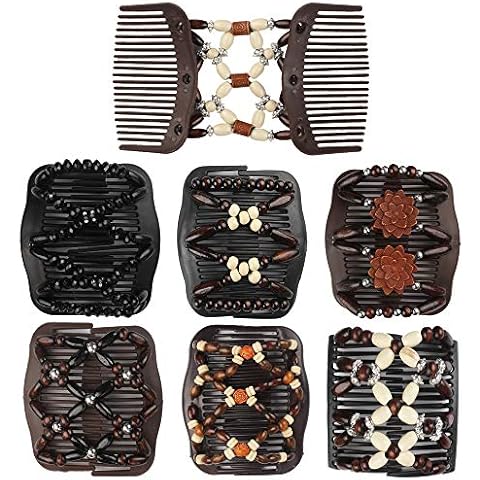 Wood Hair Comb Slides