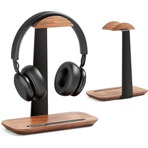 Wood Headphone Stands