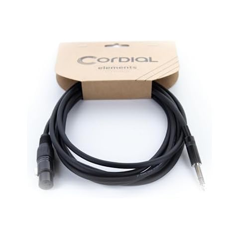 XLR Female Stereo Jack Cables