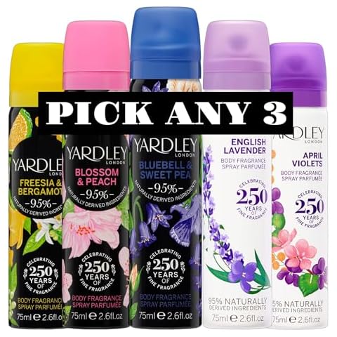 Yardley London Body Sprays for Women