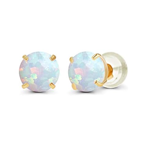 Yellow Gold Plated Earrings for Girls