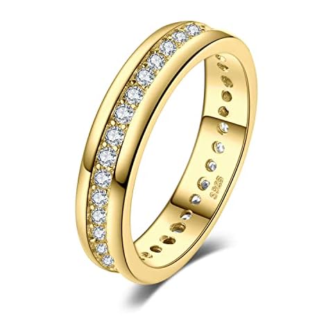 Yellow Gold Plated Rings for Women