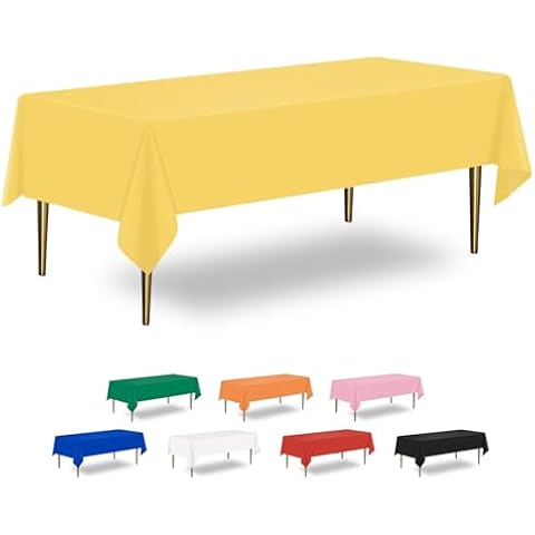 Yellow Tablecloths