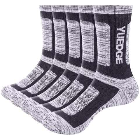 YUEDGE Outdoor Socks for Men