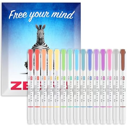 Zebra Highlighter Pens