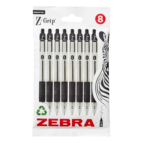 Zebra Retractable Ballpoint Pens