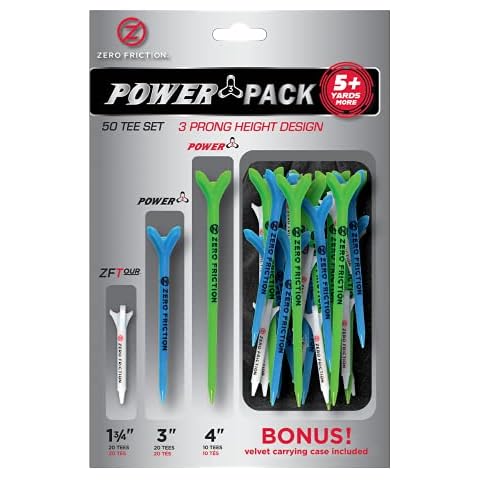 Zero Friction Golf Tees