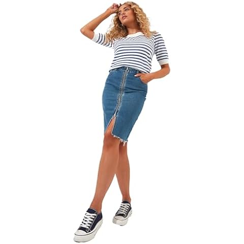 Zip Skirts for Women