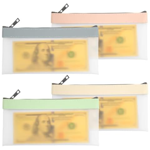 Zipper Cash Bags