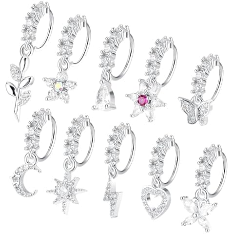 Zircon Piercing Rings